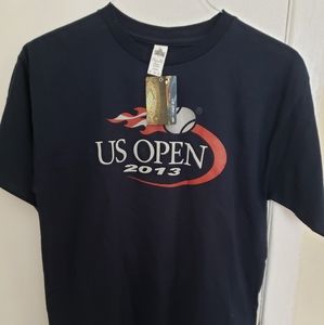 BNWT 2013 US OPEN TENNIS MENS SHIRT! SZ M